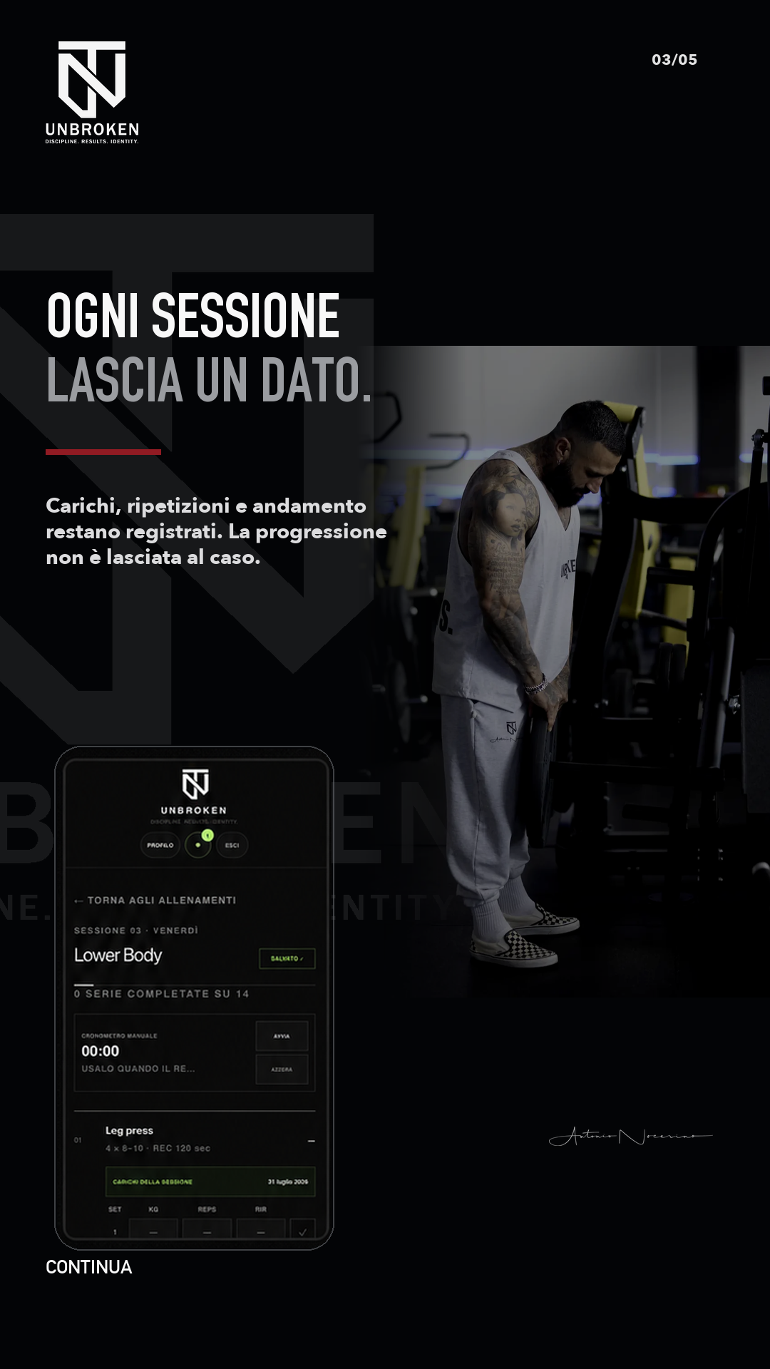 Anteprima di una sessione registrata in UNBROKEN Coaching
